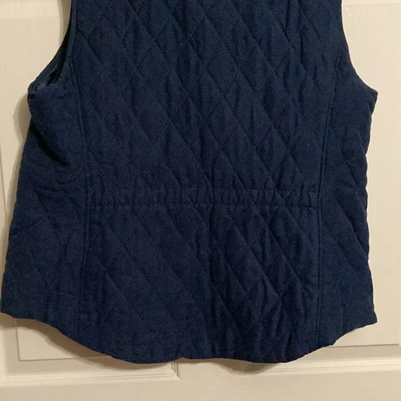 Croft&Barrow Navy Blue Vest Size XL - Picture 4 of 8